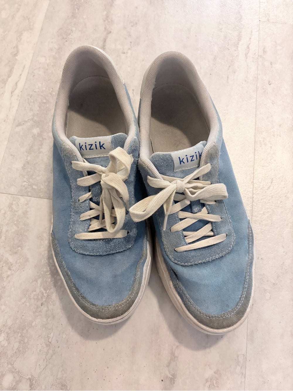 Kizik Women's custom blue Sneakers